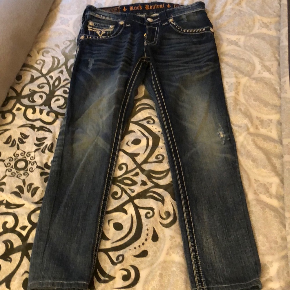 Rock Revival blue jeans